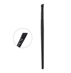 Eyebrow brush slanted silicone / black