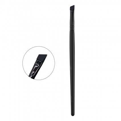 Eyebrow brush slanted silicone / black