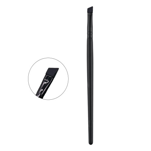Eyebrow brush slanted silicone / black