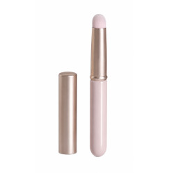 Multifunctional cosmetic brush with cap, creamy