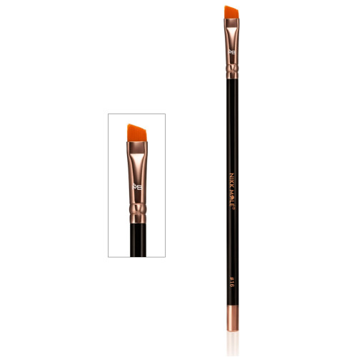 NIKK MOLE brush for coloring eyebrows with dye No. 16