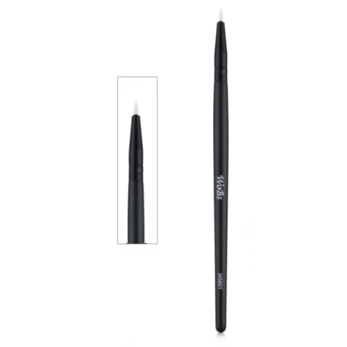 Silikonowy pędzel do nakładania eyelinera i cienkich kresek WoBs / W5601