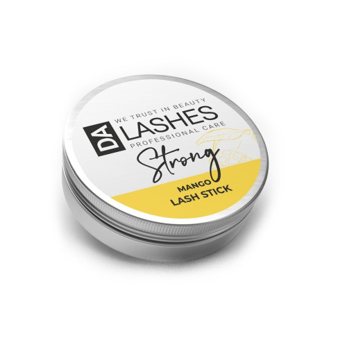 Glue for eyelash lamination "Without glue" Dalashes Lash Stick Strong Balm / MANGO, puck, 5 g