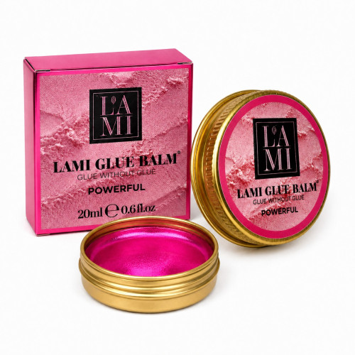 Klej do laminowania rzęs Lami Lashes Powerful Peach (różowy) 20 ml (bez kleju)