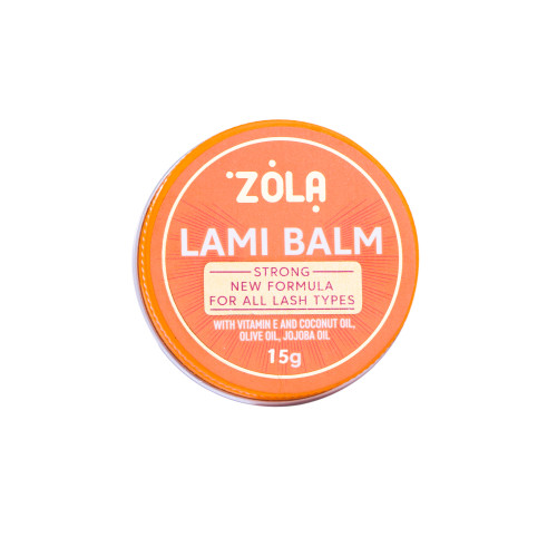 Glue for lamination of eyelashes ZOLA Lami Balm / Orange, 15 gr