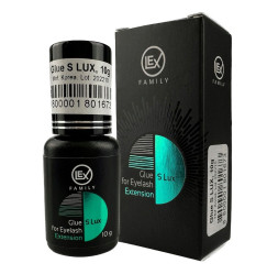 Glue for eyelash extensions black Lex / Glue S LUX, 10 g