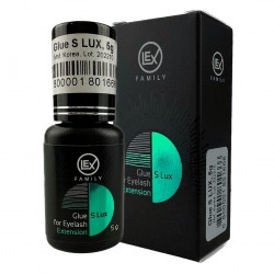 Клей для наращивания ресниц черный Lex / Glue S LUX, 5 г