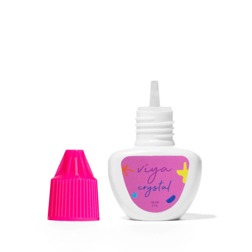 Klej do przedłużania rzęs Viya - Klej - Kryształ, 5 ml