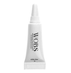 Transparent glue for false strip and bunch eyelashes WoBs / mini, 1 g