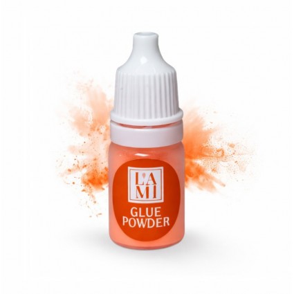 Клей-пудра для корейской техники ламинирования Lami Lashes - Glue Powder - оранжевая, 3 г