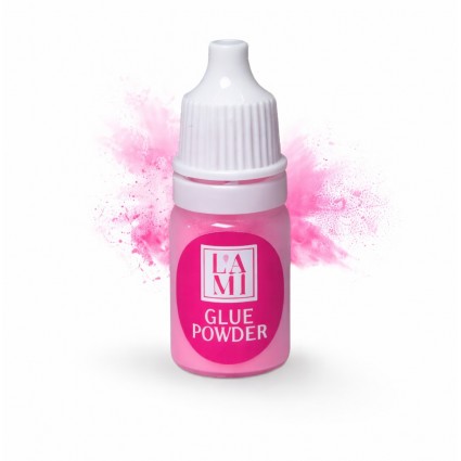 Клей-пудра для корейской техники ламинирования Lami Lashes - Glue Powder - розовая, 3 г