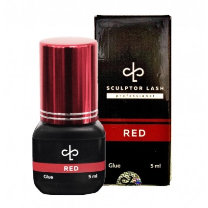 Клей для нарощування вій Sculptor Lash/Red (0,3-0,5 сек), 5 мл