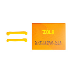 Kompensatory do laminacji rzęs ZOLA / Kompensatory do laminacji / pomarańczowy, 1 para