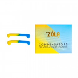Compensators for eyelash lamination ZOLA / Compensators For Lamination / yellow-blue, 1 pair