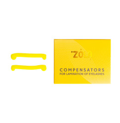 Kompensatory do laminowania rzęs ZOLA / Kompensatory do laminowania / żółty, 1 para