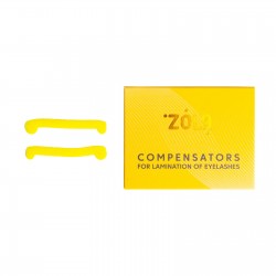 Compensators for lamination of eyelashes ZOLA / Compensators For Lamination / yellow, 1 pair