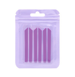 Eyelash compensators, 3 pairs / STRAIGHT / purple