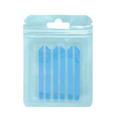 Eyelash compensators, 3 pairs / STRAIGHT / blue