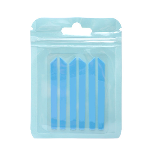 Eyelash compensators, 3 pairs / STRAIGHT / blue