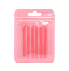 Eyelash compensators, 3 pairs / STRAIGHT / pink