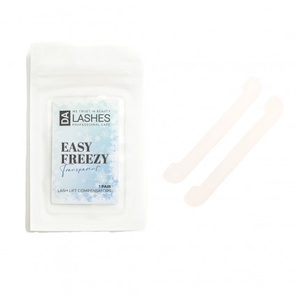 Компенсатори для вій Dalashes Easy Freezy / прозорі, пара
