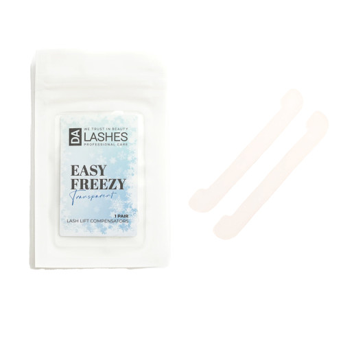 Компенсаторы для ресниц Dalashes Easy Freezy / прозрачные, пара