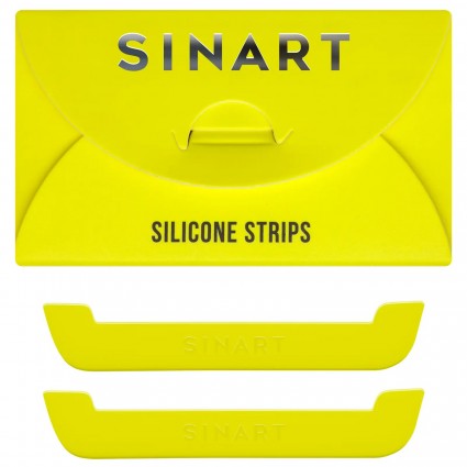 Компенсатори для вій Sinart Silicone Strips / жовті