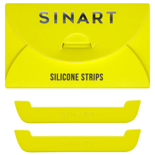 Компенсаторы для ресниц Sinart Silicone Strips / желтые