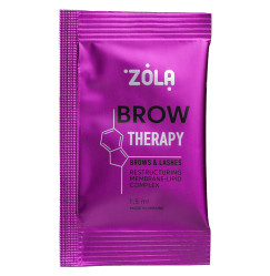 Kompleks membranowo-lipidowy do brwi i rzęs ZOLA / Brow Therapy / saszetka, 1,5 ml