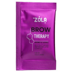 Комплекс мембранно-ліпідний для брів та вій ZOLA/Brow Therapy/саше, 1.5 мл