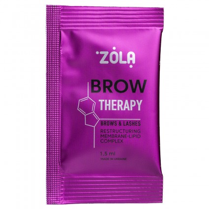 Комплекс мембранно-ліпідний для брів та вій ZOLA/Brow Therapy/саше, 1.5 мл