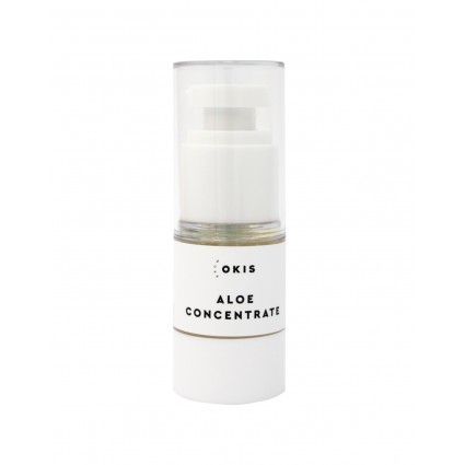 Aloe concentrate for deep moisturizing of eyebrows and eyelashes Okis Brow, 15 ml