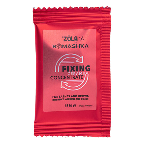 Концентрат, що фіксує ZOLA x Romashka FIXING CERAMIDE CONCENTRATE, 1,5 мл (саше)