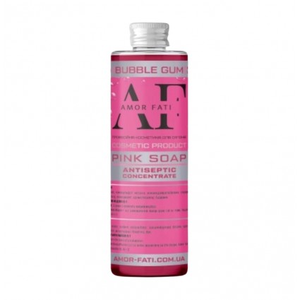 AMOR-FATI Green Soap Concentrate - Pink Soap - Bubble gum (pink), 100 ml