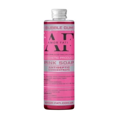 Концентрат зеленого мила AMOR-FATI - Pink Soap - Bubble gum (рожевий), 250 мл