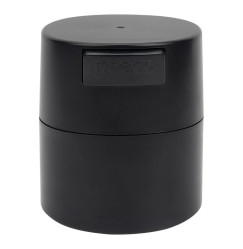 Eyelash glue storage container plastic with press button / black