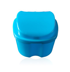 Container for cleaning curlers, cutters, tools "Disinfection box" / blue