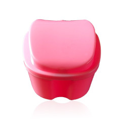 Container for cleaning curlers, cutters, tools "Disinfection box" / pink