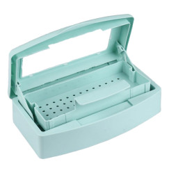 Container for sterilizing and soaking instruments, 500 ml / turquoise