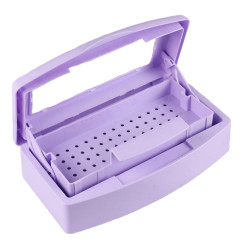 Container for sterilizing and soaking instruments, 500 ml / purple