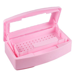 Container for sterilizing and soaking instruments, 500 ml / pink