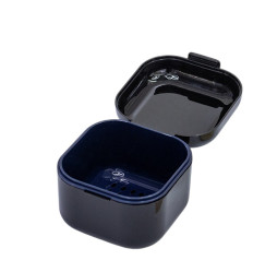 Container for sterilization and soaking of instruments square - black