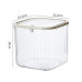 Simple Life Transparent Container with Flip Lid - Large