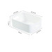 Storage Basket with Handles - Mini Grey