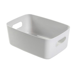 Storage Basket with Handles - Gray Large