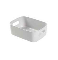 Storage Basket with Handles - Mini Grey