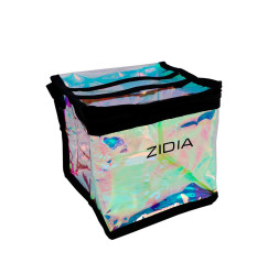 Cosmetic bag-cube ZIDIA "Turin" 15 * 15 * 15 cm / chameleon cube