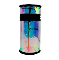 Cosmetic bag-tube ZIDIA "Milan" 10*21 cm / chameleon tube