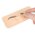Silicone training mat (rectangular short) / eyes and eyebrows, 1 piece