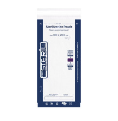 Kraft sterilization bags combined proSTERIL - transparent 100*200 mm (100 pcs in a pack)